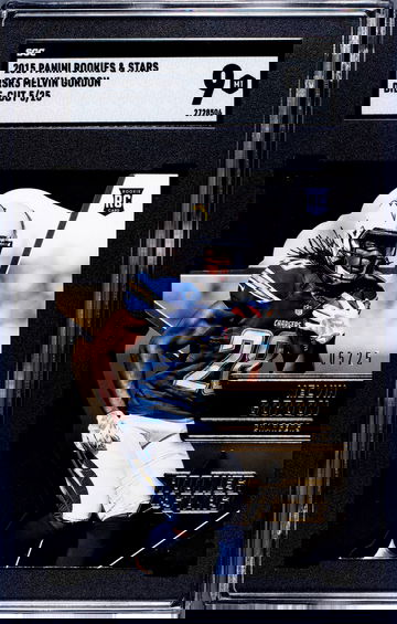 2015 Rookies & Stars Die Cut 5/25 #RSR3 Melvin Gordon RC SGC 9 MINT