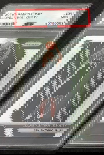 2018 Panini Prizm #251 Lonnie Walker IV RC Rookie PSA 9 Mint