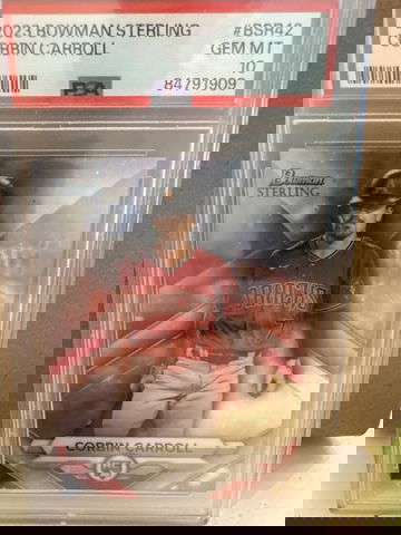 2023 bowman sterling Corbin Carroll RC