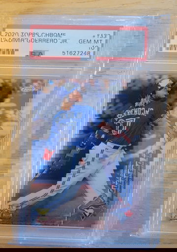 2020 Topps Chrome Vladimir Guerrero Jr PSA 10