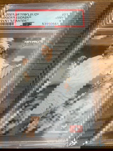 2003 Netpro Elite #S2 Roger Federer Event Starter PSA 9