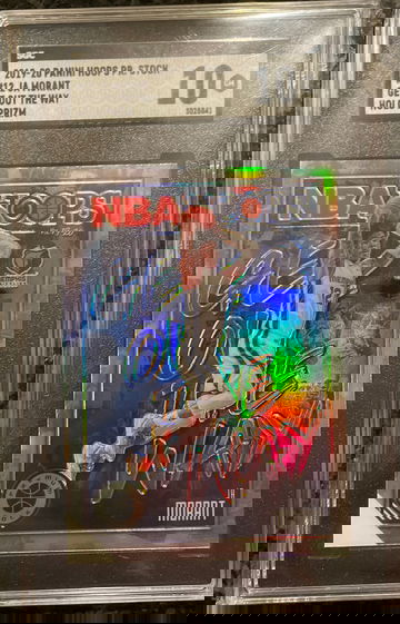 2019-20 Panini Hoops Premium Get Out The Way Ja Morant Silver #12