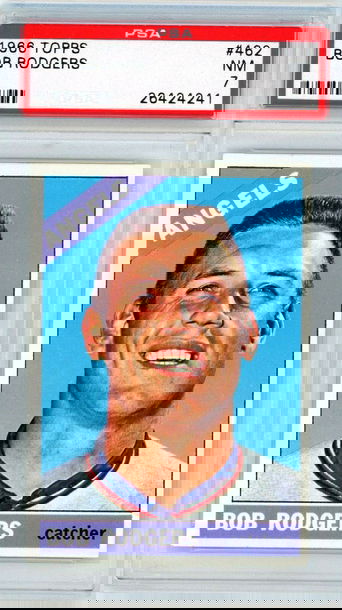 1966 Topps Bob Rodgers #462 PSA 7 P1325