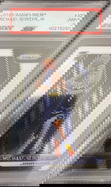 2018 prizm michael porter jr psa 9 32