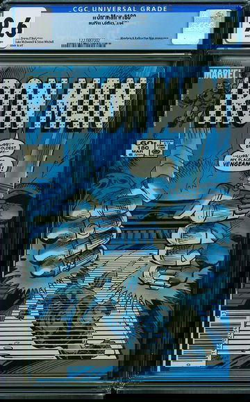 IRON MAN #180, CGC 9.6 NM+