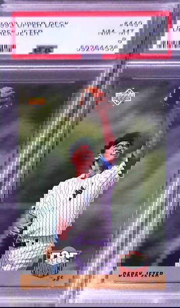 1993 Upper Deck Derek Jeter #449 Rookie RC Yankees HOF