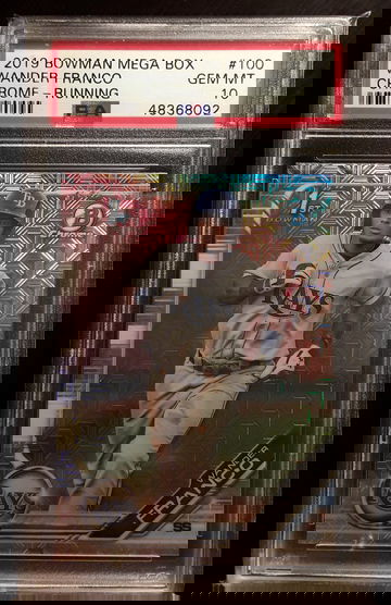 Wander Franco 2019 Bowman mega box psa 10