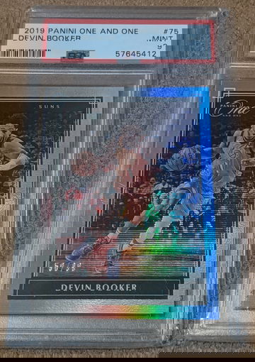 2019-20 Panini One And One 🏀 Devin Booker Silver /99 Phoenix Suns SP 🔥