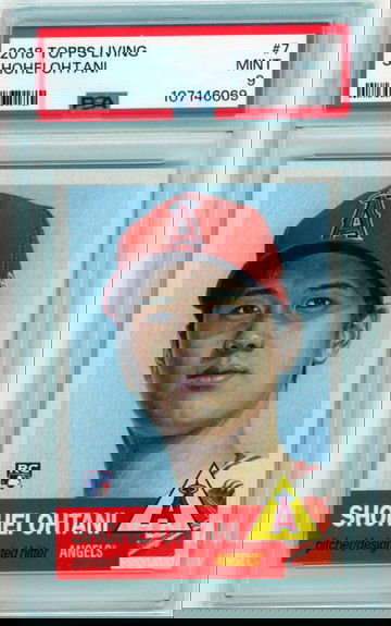 2018 Topps Living #7 Shohei Ohtani PSA 9 MINT!