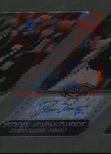 2023 Panini Plates & Patches Steel Signatures Boomer Esiason #SS-BE Auto /25