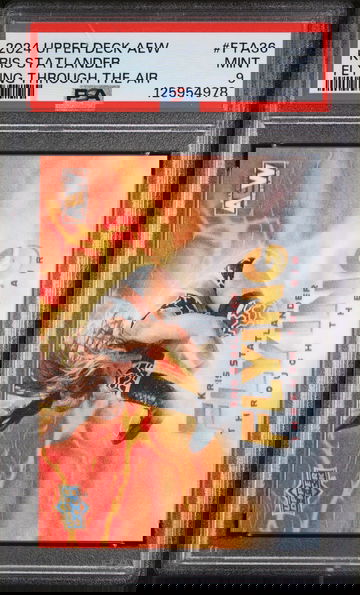 2024 Upper Deck Aew Flying Through the Air Kris Statlander #FTA36 PSA 9