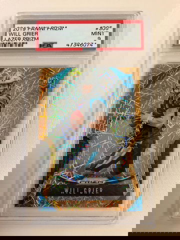 2019 Prizm - Will Grier - Rookie Gold Lazer PSA 9