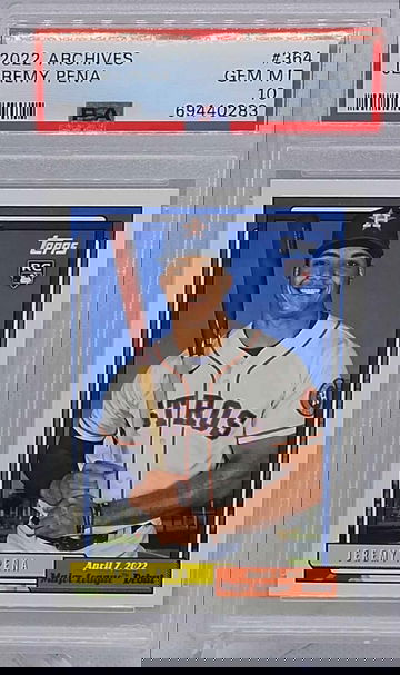 2022 Archives #364 Jeremy Pena RC PSA 10 Low Pop!