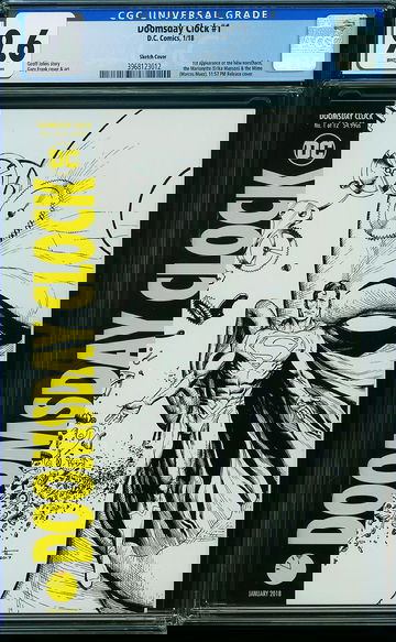 DOOMSDAY CLOCK #1, CGC 9.6 NM+