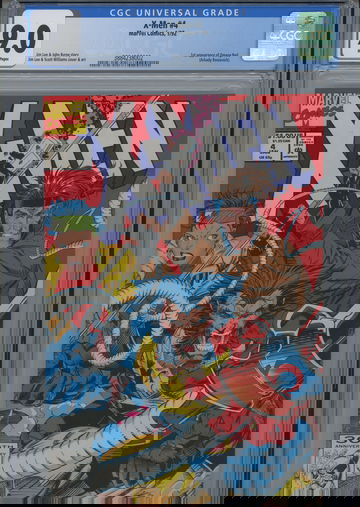 X-men #4 Omega Red first app CGC 9.0