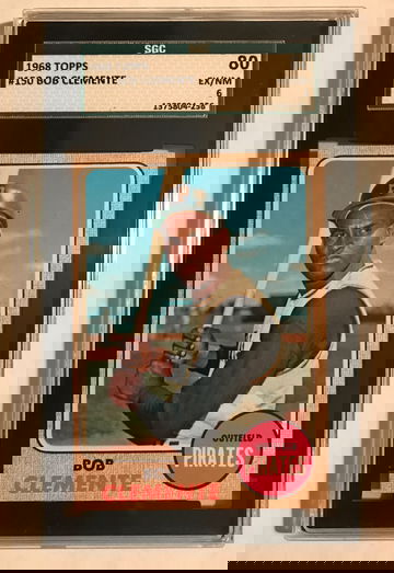 1968 topps Bob Clemente #150 SGC 6 