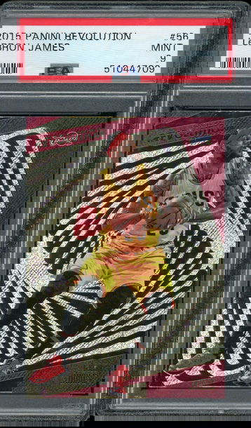 LeBron James 2015/16 Panini Revolution #56 PSA 9 MINT Cavaliers Heat Lakers!