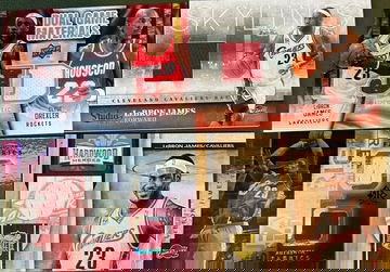 Lebron James Patch Lot 2005 Fabric Reflections /50 Red FR2LJ