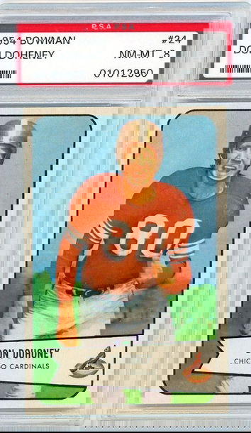 1954 Bowman Don Doheney #24 PSA 8 P1322