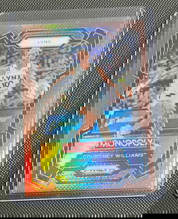 2024 wnba monopoly prizm 10 Courtney Williams Brown