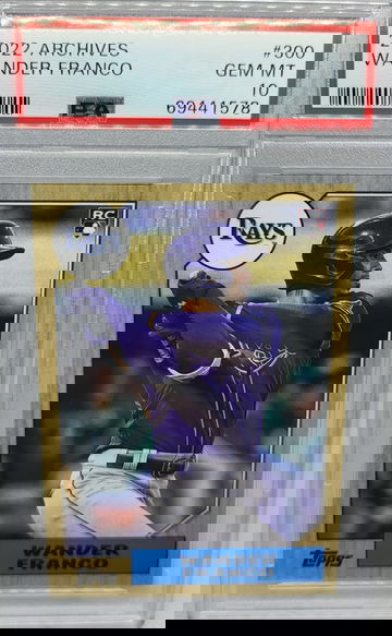 2022 Topps Archives #300 Wander Franco RC PSA 10