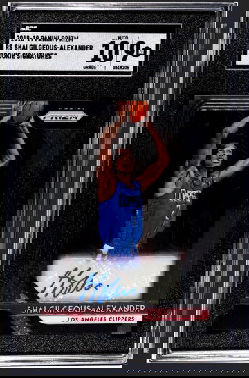 2018 Prizm #RS-SGA Rookie Signatures SGA SGC 9