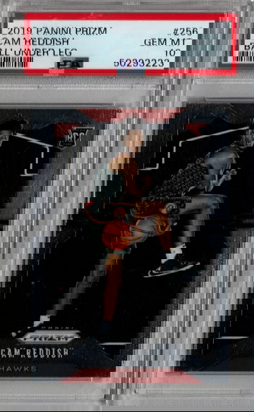 2019 Cam Reddish Ball Under Leg PSA 10