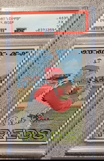 1967 Topps Pete Rose PSA 5 Centered 