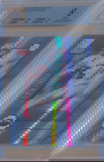 2001 Donruss Elite 173/500 Drew Brees