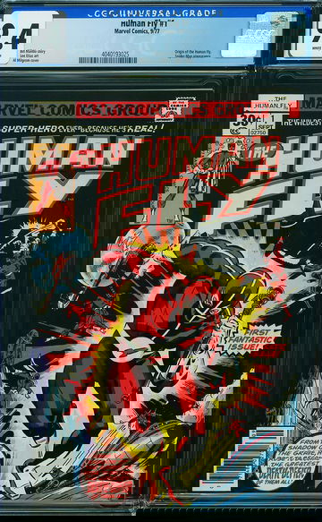 HUMAN FLY #1, CGC 9.4 NM