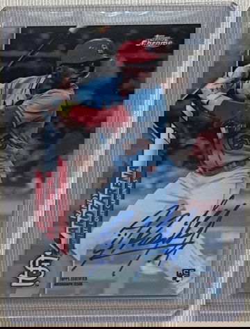 2020 Topps Chrome Randy Arozarena AUTO #RA-RAR Rookie Card RC