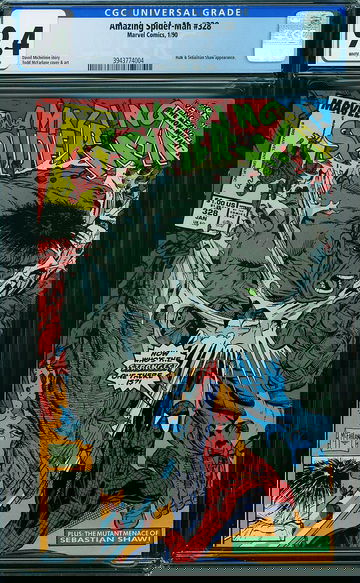 AMAZING SPIDER-MAN #328, CGC 9.4 NM