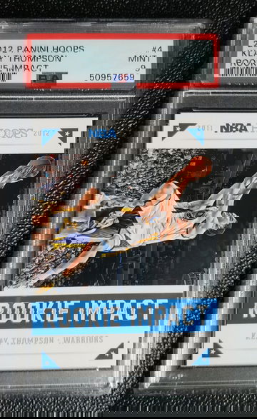 2012 hoops Klay Thompson psa 9 RC