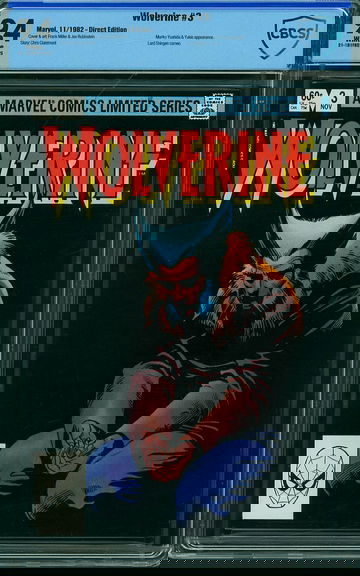 Wolverine #3 (1982) Limited Series CBCS 9.4 