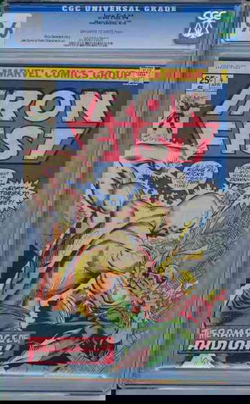 IRON FIST #4, CGC 9.6 NM+