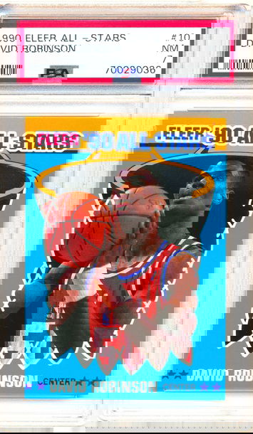 1990 Fleer All-Stars #10 David Robinson PSA 7