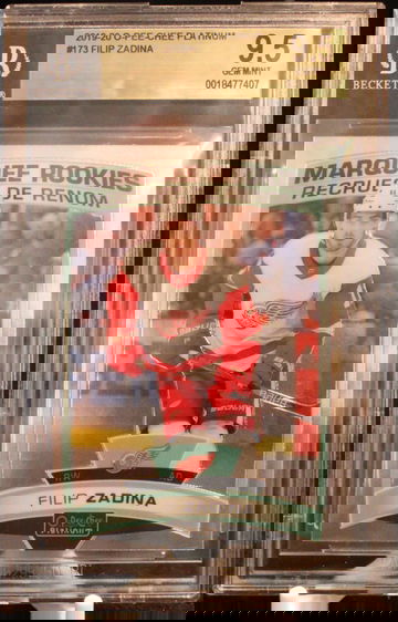 2019 O-Pee-Chee Platinum Filip Zadina RC #173 BGS 9.5