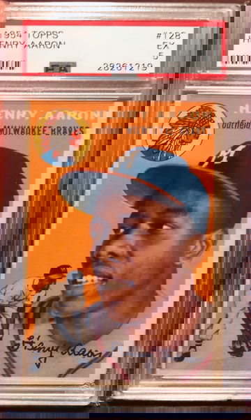 1954 Topps Hank Aaron PSA 5