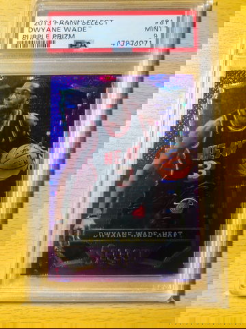 2013 Select Purple Prizm Dwyane Wade