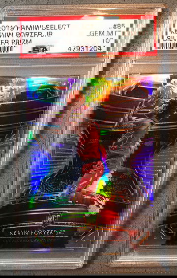 2019-20 Panini Select Kevin Porter JR Silver Prizm PSA 10