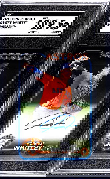 2024 Topps Chrome #AC-FWH Forrest Whitley Update SGC 9.5