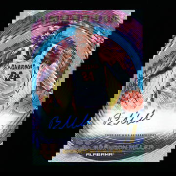 2022-23 Bowman University Inception Brandon Miller Inception Auto Alabama BIA-BM