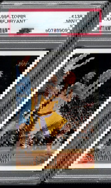 1996 Topps Kobe Bryant #138 PSA 9