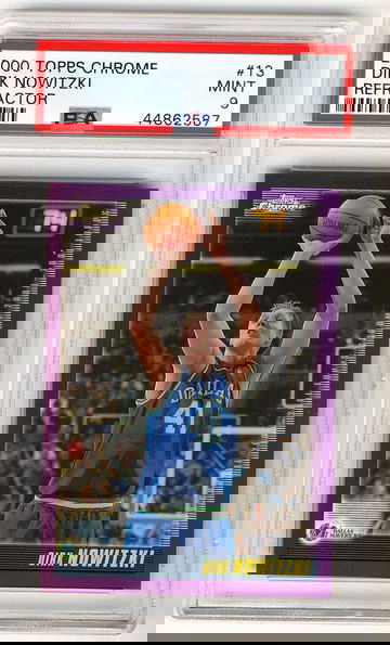 2000 Topps Chrome Dirk Nowitzki