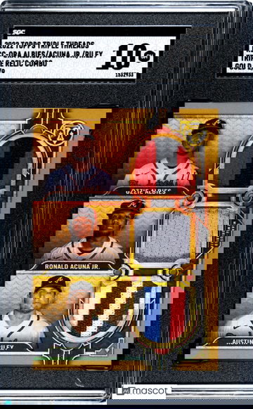 2022 Topps Triple Threads Riley #RCC-ORA 2/9 SGC 10