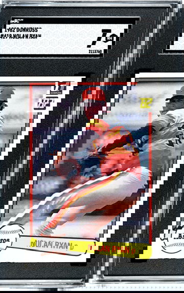 1982 Donruss #419 Nolan Ryan SGC 7