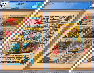 ALL-FLASH #6 CGC *PG* 25th PG ONLY *WONDER WOMAN #1 FULL-PG AD* GARDNER FOX 1942