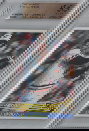 1984 Donruss #106 Cal Ripken BGS 9.5 Gem Mint