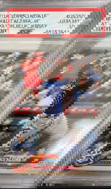 2018 Topps Update Ronald Acuna Jr PSA 10