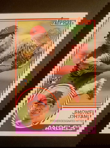 2018 Topps Update Shohei Ohtani 1983